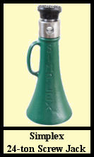 Simplex Screw Jacks will hold their load for an indefinitely long time.