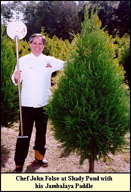 Chef Folse at Shady Pond
