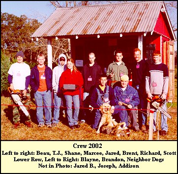 The Selling Crew for 2002