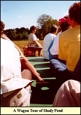 LESA Girls on a Wagon Ride