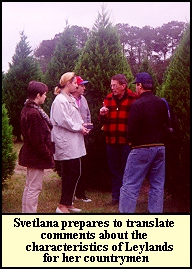 Tour Group learn about Leylands